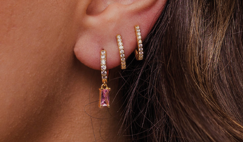 Earings scandinavian jewellery